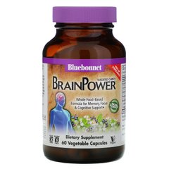 Підтримка роботи мозку, Targeted Choice, Brain Power, Bluebonnet Nutrition, 60 вегетаріанських капсул