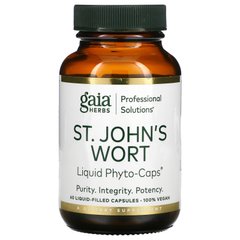 Звіробій Gaia Herbs Professional Solutions (St. John's Wort) 500 мг 60 капсул