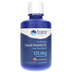 Жидкий витамин Д3 Trace Minarals (Liquid Vitamin D3) 5000 МЕ 473 мл купить в Киеве и Украине