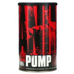 Animal Pump, Добавка для увеличения объема мыш перед тренировкой, Universal Nutrition, 30 пакетиков купить в Киеве и Украине