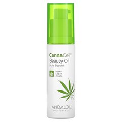 Andalou Naturals, CannaCell, косметична олія, 1 рідка унція (30 мл)
