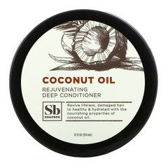 Soapbox, Кондиціонер, що омолоджує, для глибокого догляду за шкірою, кокосова олія, 12 рідких унцій (354 мл)