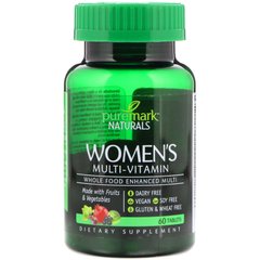 Жіночі мультивітаміни, PureMark Naturals, 60 таблеток