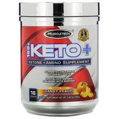 Амінокислоти, Keto Amino, пікантний персик, Muscletech, 160 г