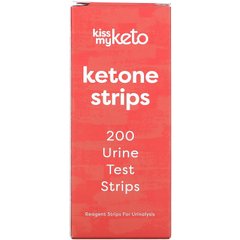 Кетоновые полоски Kiss My Keto (Ketone Strips) 200 тест-полосок для анализа мочи купить в Киеве и Украине