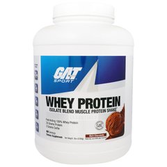 Изолят сывороточного протеина GAT (Whey Protein) 2268 г со вкусом шоколада купить в Киеве и Украине