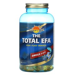 Омега 3-6-9 Health From The Sun (The Total EFA) 1200 мг 180 капсул