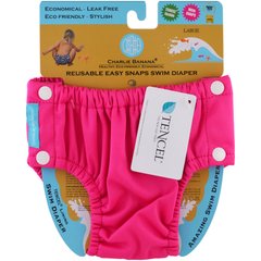 Многоразовые легкие подгузники Swim Diaper, ярко-розового цвета, большого размера, Charlie Banana, 1 подгузник купить в Киеве и Украине