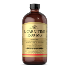 Карнітин лимонний смак Solgar (L-Carnitine) 1500 мг 473 мл