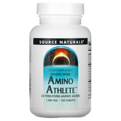 Комплекс аминокислот для спортсменов Source Naturals (Amino Athlete) 1000 мг 100 таблеток купить в Киеве и Украине