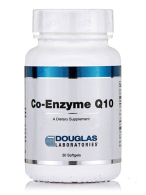 Коэнзим Q10 Douglas Laboratories (Co-Enzyme Q-10) 30 капсул купить в Киеве и Украине
