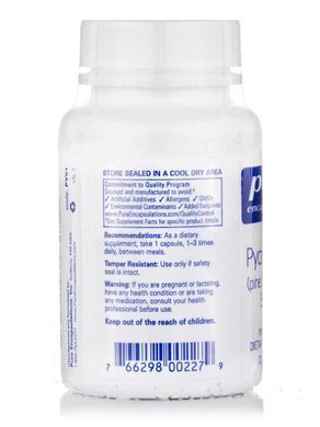 Пікногенол екстракт соснової кори Pure Encapsulations (Pycnogenol Pine Bark Extract) 50 мг 120 капсул