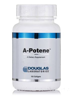 Витамин А Douglas Laboratories (A-Potene) 100 мягких капсул купить в Киеве и Украине
