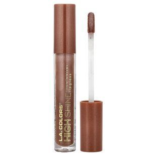 L.A. Colors, High Shine, блеск для губ с маслом ши, CLG935 Snuggle, 4 г (0,14 унции) купить в Киеве и Украине
