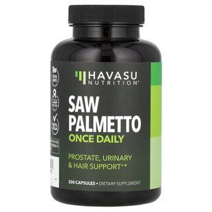 Havasu Nutrition, Saw Palmetto, Once Daily, 200 Capsules купить в Киеве и Украине