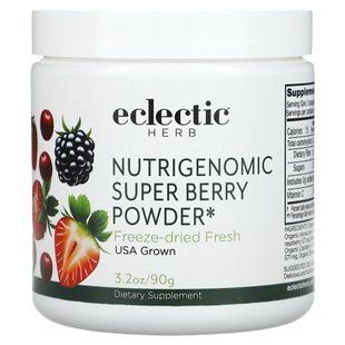 Нутригеномный ягодный порошок Eclectic Institute (Nutrigenomic Super Berry) 90 г купить в Киеве и Украине