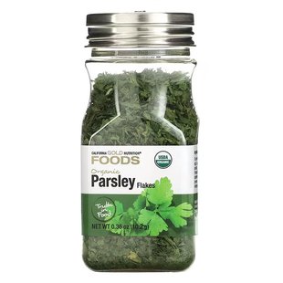 Органическая петрушка California Gold Nutrition (Organic Parsley) 10 г купить в Киеве и Украине