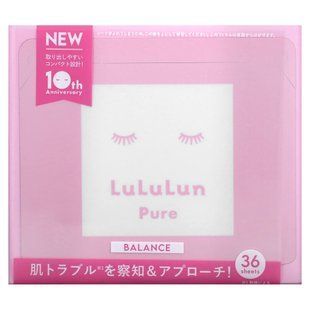 Lululun, Pure Beauty Face Mask, Balance Pink 8FB, 36 Sheets, 18 fl oz (520 ml)