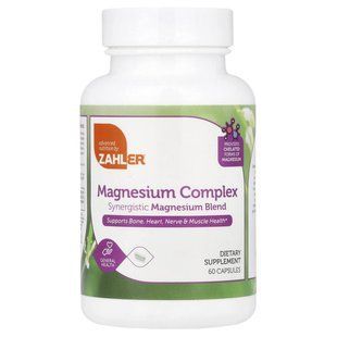 Комплекс магния Zahler (Magnesium Complex) 60 капсул купить в Киеве и Украине