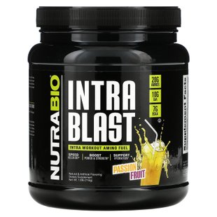 Аминокислотный комплекс для тренировок NutraBio Labs (Intra Blast Intra Workout Amino Fuel) 720 г со вкусом маракуйя купить в Киеве и Украине