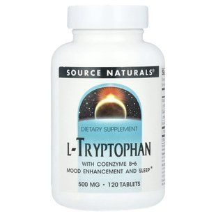 Source Naturals, L-Tryptophan With Coenzyme B-6, 120 Tablets купить в Киеве и Украине
