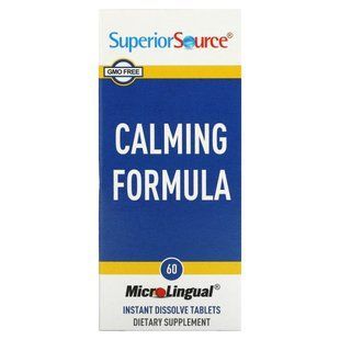 Заспокійливий засіб, Depressant, Superior Source, 60 швидкорозчинних таблеток