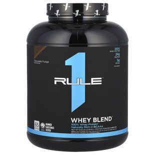 Whey protein Rule One (R1 Whey Blend) 2.27 kg, Chocolate Fudge