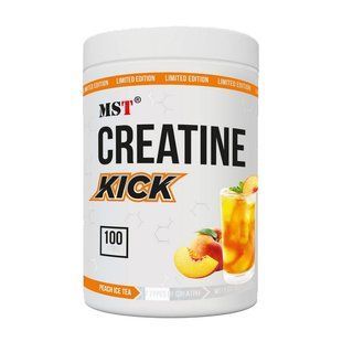 MST, Creatine Kick, 1 kg, peach ice tea