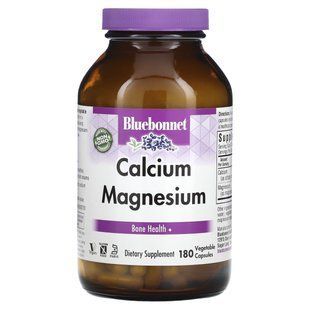 Кальцій з магнієм Bluebonnet Nutrition (Calcium Plus Magnesium) 500 мг / 200 мг 180 капсул
