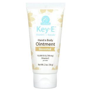 Carlson, Key- E, Hand & Body Ointment, Unscented, 2 oz (56 g)