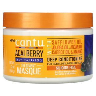 Cantu, Revitalizing Treatment Masque, Acai Berry, 12 oz (340 g) купить в Киеве и Украине