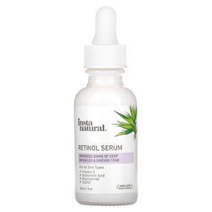 InstaNatural, Сыворотка с ретинолом, 1 жидкая унция (30 мл) купить в Киеве и Украине