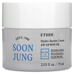 Etude, Soon Jung, гідробар'єрний крем, 2,53 рідкої унції (75 мл)