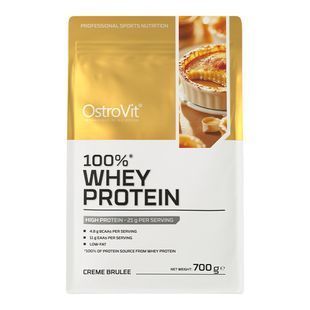 Протеин 100% Whey Protein OstroVit 700 г Крем брюле купить в Киеве и Украине