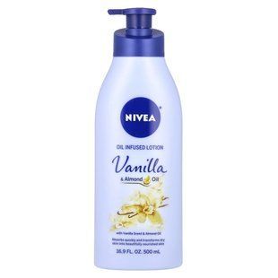 Oil Body Lotion Nivea (Oil Infused Lotion Vanilla and Almond Oil) 500 ml Vanilla and Almond Oil