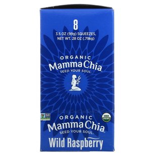 Семена чиа органик дикая малина Mamma Chia (Vitality Snack) 11 пакетов по 99 г купить в Киеве и Украине