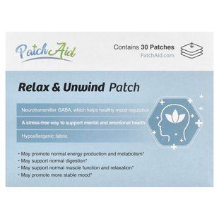 PatchAid, Relax & Unwind Patch, патч для расслабления, 30 патчей купить в Киеве и Украине