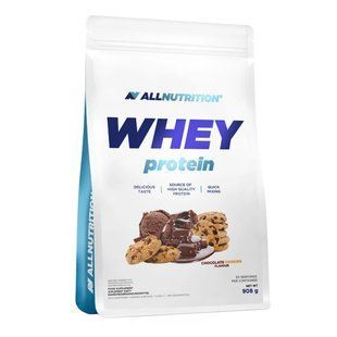 Сывороточный протеин Allnutrition (Whey Protein) 908 г, шоколад-нуга-карамель купить в Киеве и Украине
