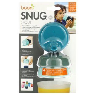Boon, Snug Spout, Universal Silicone Sippy Lid, 9 Months +, 3 Lids купить в Киеве и Украине