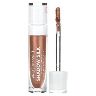 wet n wild, Shadow Silk, рідкі тіні для повік, рожеве золото, 5,5 мл (0,18 рідк. унції)