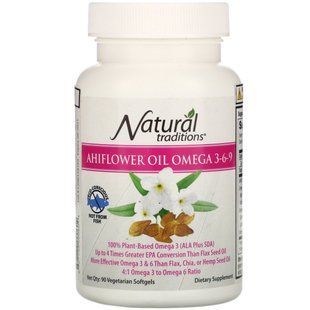 Комплекс жирних кислот омега 3-6-9 Organic Traditions (Omega 3-6-9) 90 вегетарианских мягких капсул купить в Киеве и Украине