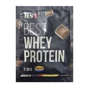 MST, Best Whey Protein + Enzyme, 30 g, peach mango