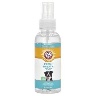 Arm & Hammer, Fresh Breath, стоматологический спрей для собак, мята, 4 жидких унции (118 мл) купить в Киеве и Украине