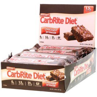 Дієтичні батончики Universal Nutrition (CarbRite Diet Bars) 12 шт. по 56.7 г