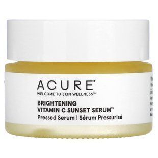 Осветляющая сыворотка на закате с витамином C, Brightening Vitamin C Sunset Serum, Acure, 30 мл купить в Киеве и Украине