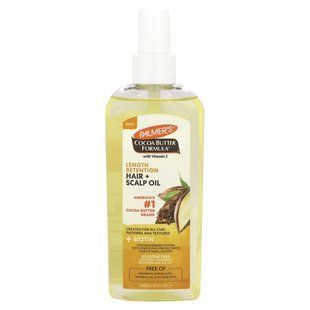 Palmer's, Cocoa Butter Formula with Vitamin E, Length Retention Hair + Scalp Oil, 5.1 fl oz (150 ml) купить в Киеве и Украине
