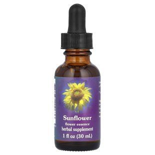 Flower Essence Services, Sunflower, квіткова есенція, 30 мл (1 рідк. унція)