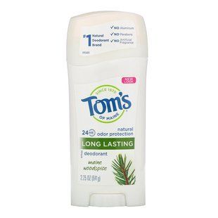 Дезодорант без алюминия, долго держится, лесной запах, Tom's of Maine, 2.25 унций (64 г) купить в Киеве и Украине