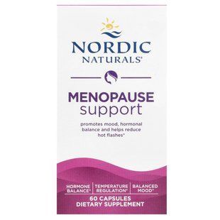 Nordic Naturals, підтримка під час менопаузи, 60 капсул