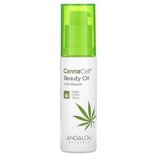 Andalou Naturals, CannaCell, косметическое масло, 1 жидкая унция (30 мл) купить в Киеве и Украине